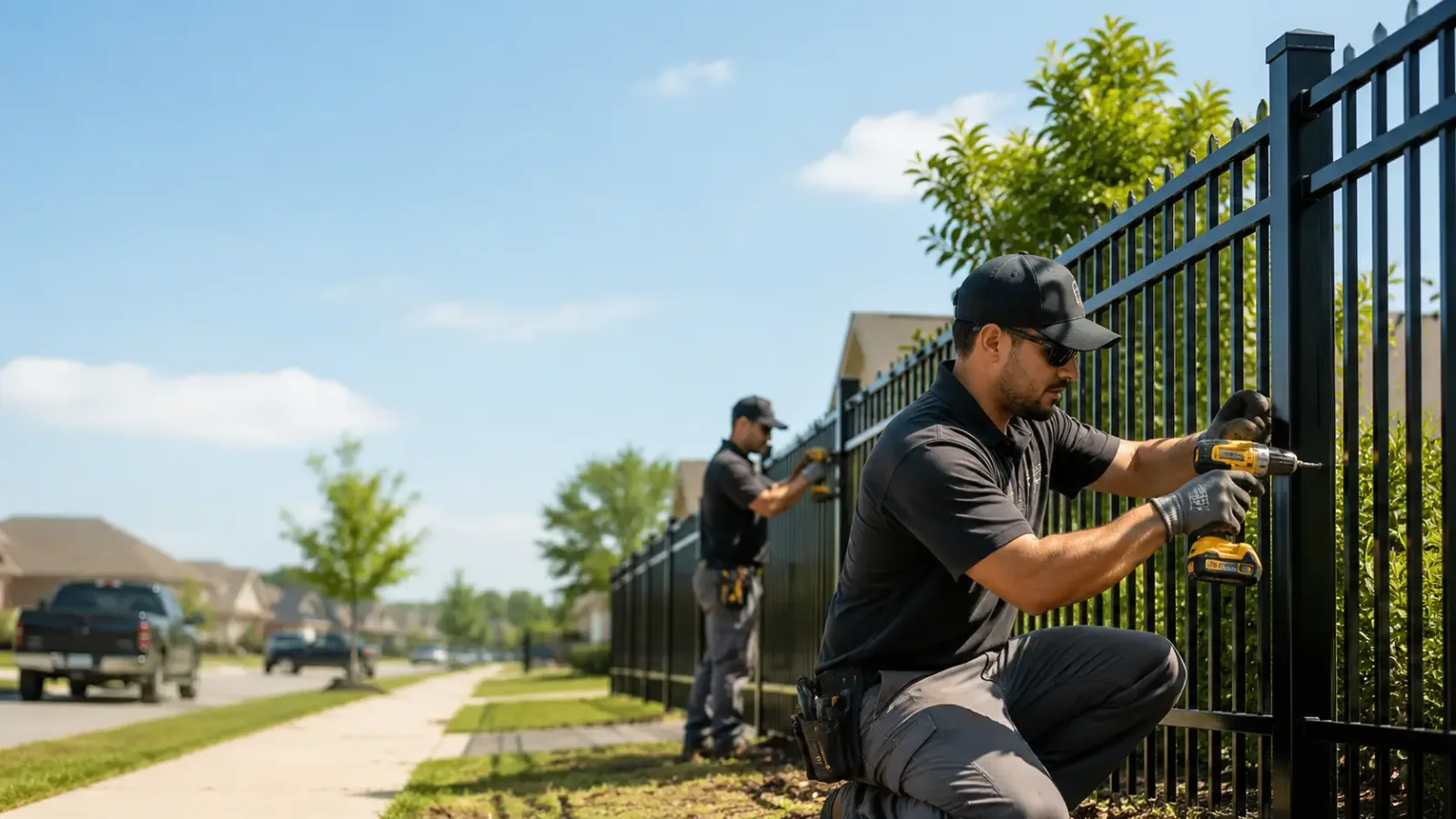 Metal Fence Installation in Fishing Creek, MD